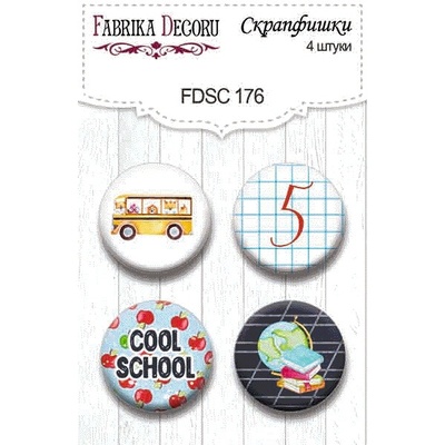 Набор скрапфишек Фабрика Декору из 4 шт., набор 176