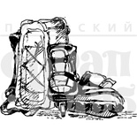 Акриловий штамп "Ролики"