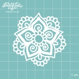 Чипборд від Вензелик - Менді 03, розмір: 61x61 мм