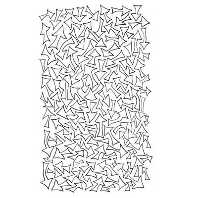 Маска Ranger - Dyan Reaveley - Dylusions - Stensils - Arrows Small, 13x20 см