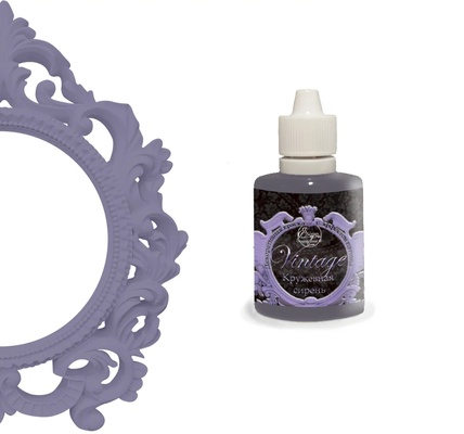 Фарба з ефектом патини від ScrapEgo - "Мереживний бузок", 30 мл