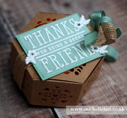 Набір ножів для вирубки від Stampin'Up - Window Box Thinlits, 9шт.