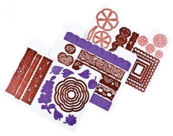 Додаткові пластини до магнітного чемодана для зберігання ножів для вирубки від ArtBin, 3 шт.