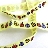 Стрічка Eyelet Outlet - LadyBug Ribbon, ширина 15 мм, довжина 90 см