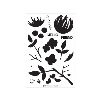 Набір штампів від Concord & 9th - Flourish stamp set