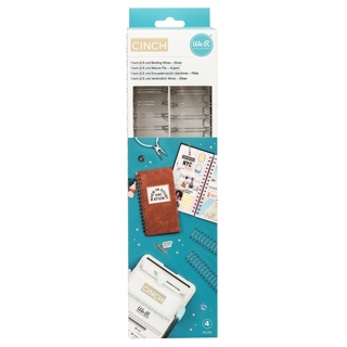 Пружинки для біндера - WR - Cinch - Wire Binders - Silver (1in), колір срібло, діаметр 2.54см, 4 шт.