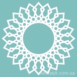 Чипборд від Вензелик - Рамка 76, розмір: 76x76 мм