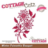 Ножі для вирубки CottageCutz Winter Poinsettia Bouquet (Elites)