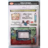 Штамп силіконовий - Школа, 14x18 см