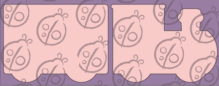 Чипборд від Бумага Марака. Фігурний альбом "Паровозик"