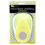Дірокол фігурний 7,5см КРУГ, TM dpCraft (Dalprint)