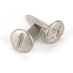 Набор брадсов - шурупчиков  от Creative Impressions - Pewter Screw Heads, серебро, 25 шт.