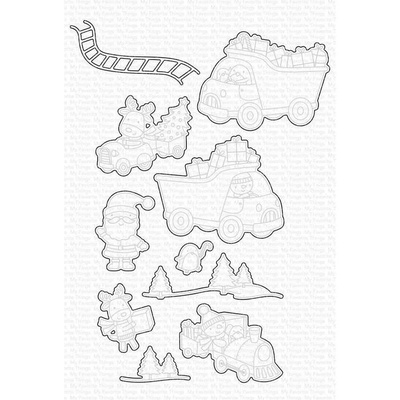 Ніж для вирубки My Favorite Things - Loads of Joy Die-namics