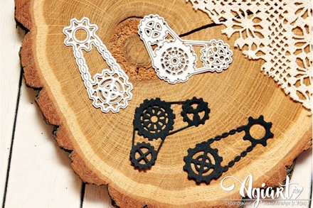 Ножи для вырубки от AgiArt - "Механизмы"