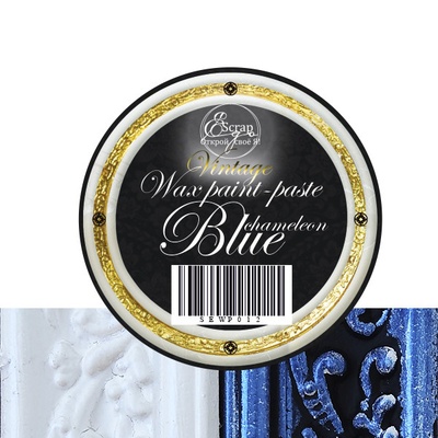 Фарба з ефектом патини - Blue chameleon, 30 ml