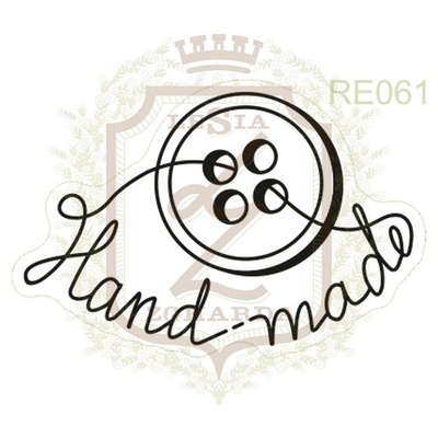 Акриловый штамп Lesia Zgharda RE061 Пуговица, 3,2*2,1см.