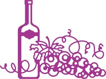 Ножі від Cheery Lynn Designs -Wine & Grapes