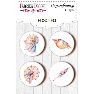 Набор скрапфишек Фабрика Декору из 4 шт FDSC 083
