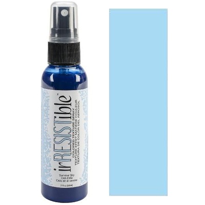 -50% фарба-спрей Tsukineko IrRESISTible Texture Spray - Summer Sky