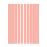 Набір смужок паперу для квілінгу, 1 колір (рожевий), 5х295мм, 160 г/м², 100 шт.