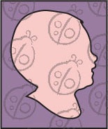 Чипборд Профіль "Дитина", Великий, cb-383