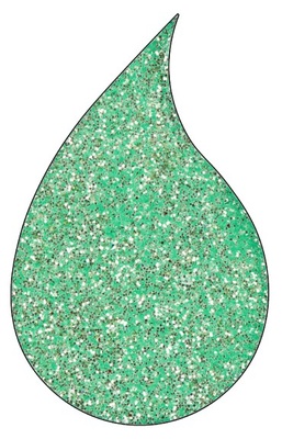 Пудра для эмбоссинга Wow - Glamour Green - Regular, 15 мл.