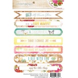 Набір наліпок Webster's Pages - Strawberry Fields - Sentiment Stickers