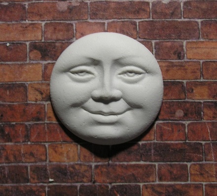 Гіпсовий декор від E.В.A - Сонячне обличчя, 3.2см