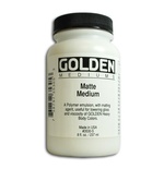 Матовый медиум от Golden -  Mediums - Matte 8oz,  240мл