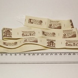 Стрічка від Thailand - Lovely Print Cotton Ribbon Label String Four Patterns, 1 метр