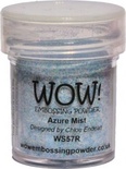Пудра для эмбоссинга от Wow -  Azure Mist, 15 мл