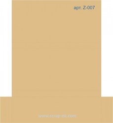 Заготовка для шоколадниці, розмір у готовому вигляді 17 см 8см 1,2 мм, щільність 270 г/м²