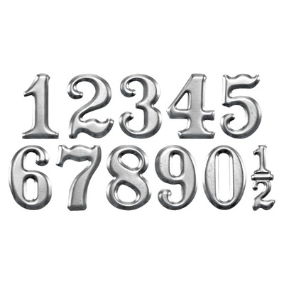 Набор металлических украшений от Tim Holtz - Mini Numerals, 11 шт