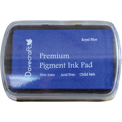 Штемпельная подушечка Dovecraft Pigment Ink Pads - Royal Blue, цвет синий