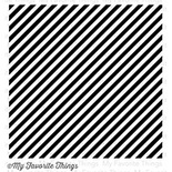 Резиновый штамп My Favorite Things - BG Bold Diagonal Stripes Background