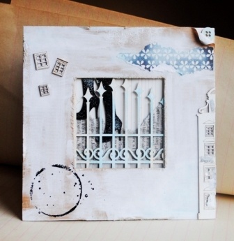 Набір чіпборду від Wycianka - Париж - Клена гратка