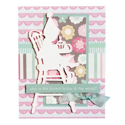 Ніж для вирубки від Spellbinders - Baby's Birthday