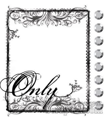 Силіконовий штамп від компанії Prima - Only