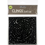 Гумовий штамп Hero Arts - Зоряне небо - Star Light Star Bright Bold з оснасткою