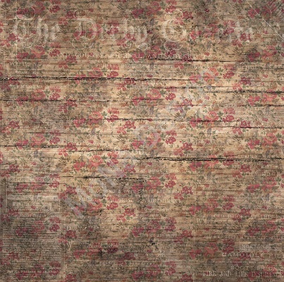 Лист односторонней бумаги от Mona Design - Полевые цветы, 30,5х30,5см