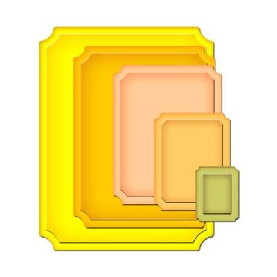 Набор лезвий Spellbinders - Nestabilities Individual Sets Labels Small, S4-168