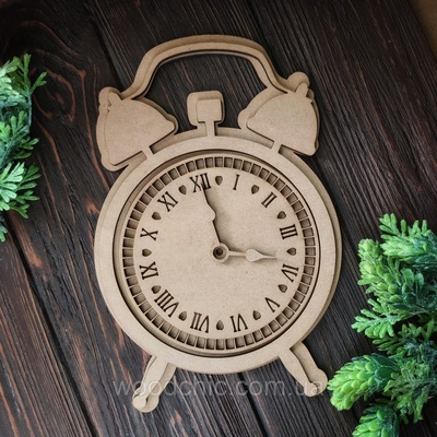 Заготовка артборд Годинник від WOODchic, 16x24см, мдф 3м