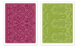 Набір папок для тиснення Sizzix - TextuRed Impressions Embossing Folders 2PK - Daydreams Set, 2 шт.