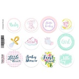 Набір наліпок (стікерів) для журналінгу 1-015, ТМ Фабрика Декору