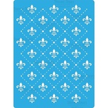 Трафарет - Фабрика Декора - Лилии фон, 15смХ20см