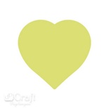 Дірокол фігурний 5см СЕРЦЕ, TM dpCraft (Dalprint)