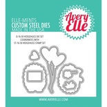 Ніж для вирубки Avery Elle - Die - HEdgehugs Elle - ments