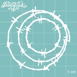 Чипборд від Вензелик - Набір " Колючки " 04, розмір: 57x58 мм