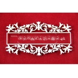 Чипборд Scrapiniec - Рамка с завитками Тюльпан