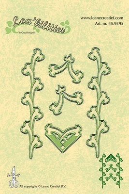 Ніж для вирубки від LeCreaDesign - Lea’bilitie® classic border & corners cut & embossing die